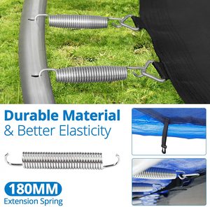 Tấm Bạt Lò Xo Làm Vườn <span class=keywords><strong>10Ft</strong></span> Có Lưới Chắn An Toàn, Combo Đệm Lò Xo PVC Thể Dục Nhảy Nảy Ngoài Trời Đệm Bạt Lò Xo Cho Trẻ Em - Product Image 6