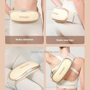 Wiederauf ladbare Lazy Abdominal <span class=keywords><strong>Slimming</strong></span> Machine, tragbare Vibrations-Schlankheit massage mit einstellbarem Gürtel-6 Modi 10 Stufen 3 Erhitzungen - Product Image 1