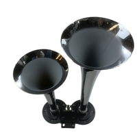 Klaxon pneumatique bicolore pour camion lourd WG977162700003 WG900002700002, Klaxon pneumatique avec électrovanne compatible Sinotruk Howo
