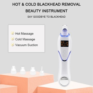 Appareil professionnel de nettoyage des pores par aspiration pour soins de la peau, extracteur de points noirs avec traitement chaud et froid - Product Image 3