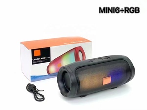 Mini LED ánh sáng không thấm nước <span class=keywords><strong>Bluetooth</strong></span> v5.3 loa không dây biểu tượng tùy chỉnh 10 Wát có thể sạc lại xách tay âm thanh Led Loa - Product Image 2