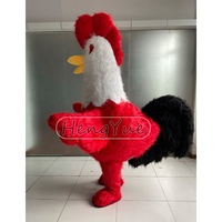 Hengyue Publicité Commerciale Poulet Gonflable Géant Cosplay Mascotte Costume Coq Blow Up Costume Gonflable Animaux Mascotte
