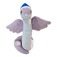 2025 nouveauté grande peluche chauffée zodiaque violet serpent personnalisé chaud animaux en peluche jouets en peluche