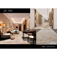 Breiter Webstuhl Teppich Bankettsaal Bodenbelag Polyester bedruckter Teppich Luxus muster Design Teppich für 5-Sterne-Hotel