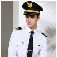 Vêtements - Chemise blanche de l'Air Force - Homme - Uniforme de pilote de ligne - Hôtesse de l'air - Personnalisé