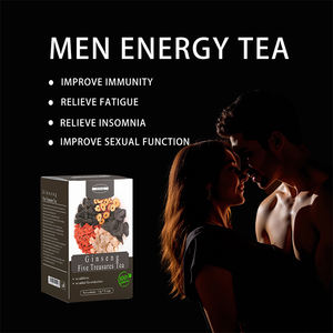 China herbs Custom Formula Männliche Fruchtbarkeit Tee Ginseng Schatz Pflegende Niere Aromatische sexuelle Verbesserung für Männer Box - Product Image 5