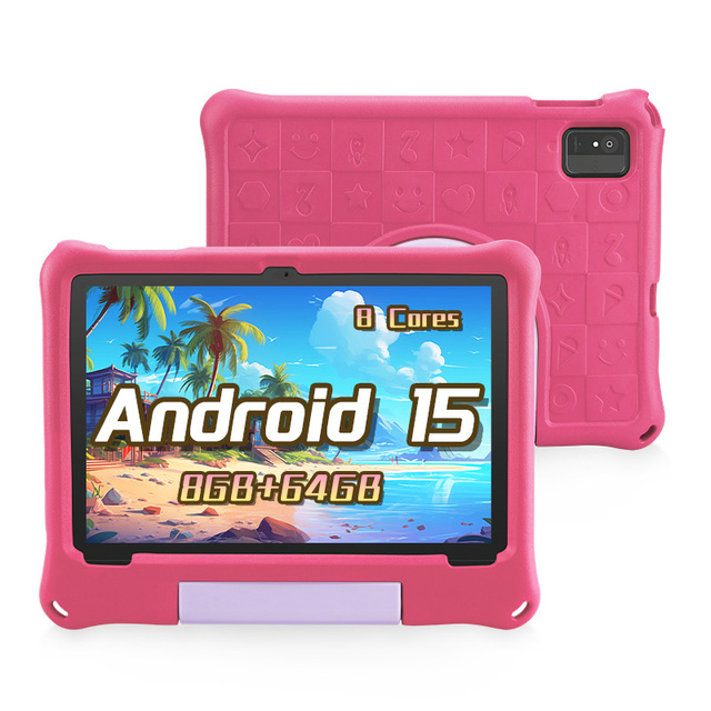 10 Inch Wifi6 Tablet Pc Android 15.0 4gb+4gb+64gb Android Tablet hd Touch Screen Pad Drawing Tablet for Kids