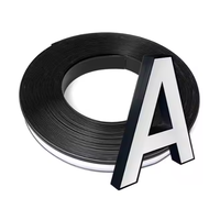 Lettres lumineuses 3D personnalisées en aluminium pour enseignes extérieures, logo de marque, publicité, fourniture d'usine