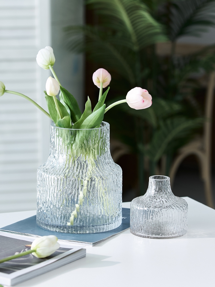 Factory Produced Wholesale Glass Flower Vase for Home Decor