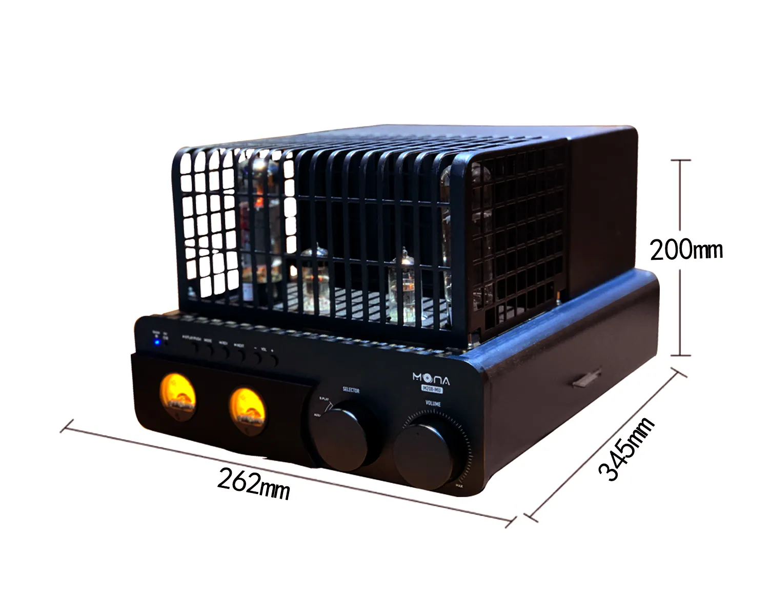 Ses sistemi için M208-MU radyo ses Amp vakumlu tüpler amplifikatörler Hifi kiti tüp amplifikatör El34