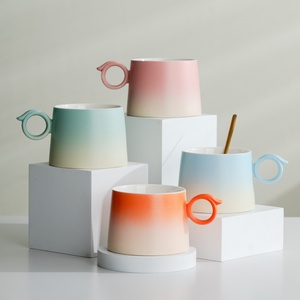 Set Regalo Aziendale di Tazze per <span class=keywords><strong>Caffè</strong></span> e Tè in Stile Cinese Moderno con Manico in Legno per Bevande Calde, Uso Domestico e in Ufficio - Product Image 3