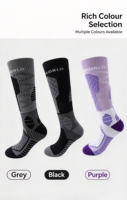 Chaussettes de ski professionnelles épaisses et chaudes, chaussettes longues, chaussettes thermiques pour l'automne et l'hiver, pour le snowboard et le ski