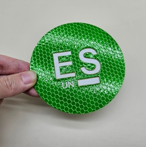 Solar Photovoltaic Energy Conversion System <b>Plastic</b> Abs Adhesive Warning Label Sticker - Product Image 2