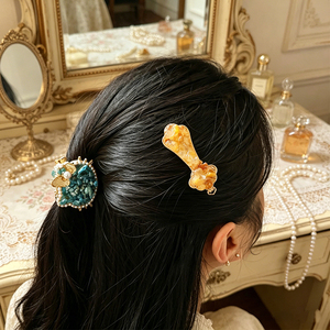Fermaglio per Capelli in Cristallo Naturale Fatto a Mano, Accessorio per Capelli di Lusso Leggero, Vendita all'Ingrosso - Product Image 2