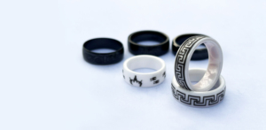 Nhẫn thông minh NFC chống nước 13.56MHz kiểu mới, tích hợp chức năng thanh toán & móc khóa Tesla, kèm thẻ RFID mini dùng cho khách sạn & danh thiếp - Product Image 5