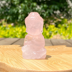 Figura de Buda Bebé Tallada a Mano en Cristal Natural, Piedra Preciosa de Reiki para Meditación, Decoración del Hogar, Regalo, Venta al Por Mayor - Product Image 2