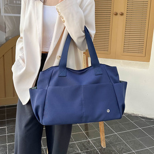 <span class=keywords><strong>Borsa</strong></span> Tote 2025 in tela personalizzata con cerniera grande <span class=keywords><strong>borsa</strong></span> a <span class=keywords><strong>tracolla</strong></span> in tela di cotone con <span class=keywords><strong>scomparti</strong></span> per viaggi di lavoro - Product Image 6