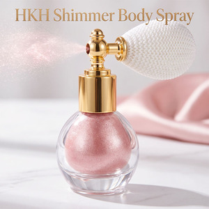 HKH Custom Logo Acrylic <b>Moisturizing</b> Mirror Powder Glitter Effect Square Pattern Long Lasting Hair Nail Art HALAL Certified - Product Image 1