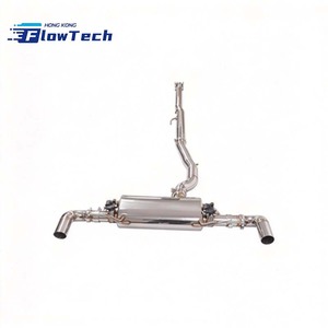 ระบบท่อไอเสีย FlowTech T304 สแตนเลสสตีล วาล์วทรอนิกส์ แคทแบค พร้อมหม้อพักเสียง สำหรับรถยนต์ Mercedes-AMG CLA45 W117 M133 2.0T ปี 2013-2019 - Product Image 5
