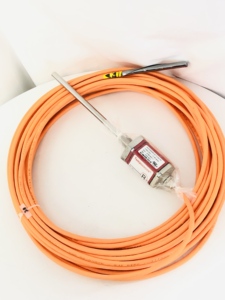 Capteur de déplacement linéaire Temposonics série R RHM0400ME301S1G6100, corps en acier moulé, joint FKM, fixation magnétique, haute température - Product Image 3