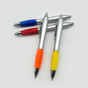 定制环保银色促销礼品圆珠笔屏幕紫外数字热转印蓝黑墨水塑料笔 - Product Image 4