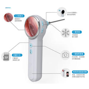Otoscopio Veterinario Rae 500 con Cámara Digital de Alta Definición para Hospitales y Clínicas Veterinarias con Grabación de Fotos y Vídeos - Product Image 2
