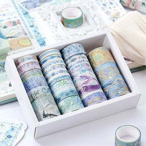 Set de Cintas Washi de 2M con Temática Oceánica y Lámina Dorada para Manualidades Decorativas - Product Image 3
