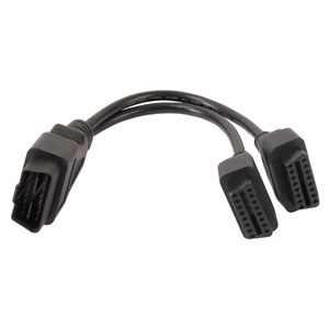 OBD16-poliges Verlängerung kabel Zweiwege-Konvertierungs kabel Geeignet für 2 OBD-Geräte Großhandel OBD2-Kabelbaum für Auto computer - Product Image 4