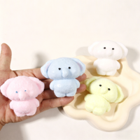 NUEVO Juguete Sensorial Suave de Elefante Bebé, Lindo Regalo Sensorial para Niños y Adultos, Diversión para la Oficina, Recuerdos para Fiestas, Llavero para Aliviar la Ansiedad