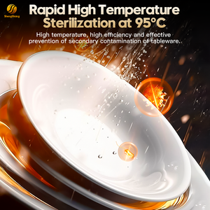 Máy rửa chén công nghiệp tự đứng loại có nắp đậy, hai giỏ, chất lượng cao, nhà cung cấp máy rửa chén nhà hàng - Product Image 4