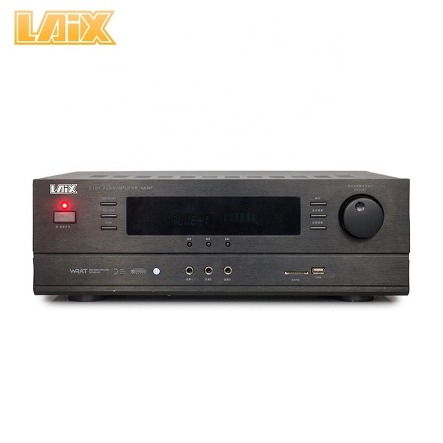 Home Theater Amplifier System 51 5.1 Amplifier Hifi Power Audio Home Theatre Theater Optical Amp Laix AV-807