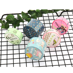 Bán Buôn VOGRACE Phim Hoạt Hình Nhật Bản Phim Hoạt Hình DIY Washi Băng, Logo Tùy Chỉnh In Masking Giấy Washi Đầy Màu Sắc Với Thiết Kế Của Bạn - Product Image 3
