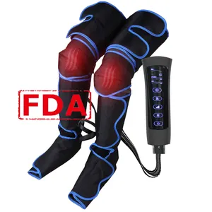 Compressão de ar elétrica, massageador completo para os pés e pernas, máquina de reflexologia para circulação e relaxamento