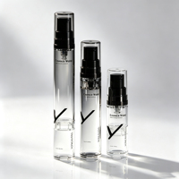 Flacons Pompe Airless de Luxe 5ml 10ml 15ml de Source Directe Usine, Personnalisables avec Sérigraphie, Emballage Cosmétique pour Lotion et Crème