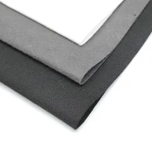 Giá rẻ bìa không dệt Polyester Acrylic Nylon da ủng hộ vải