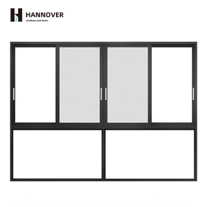 Ventana Corredera Horizontal de Cuatro Paneles de Aleación de Aluminio, con Mosquitera, Rotura de Puente Térmico, Vidrio Aislante, Insonorizada, Energy Star - Product Image 2