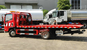 <span class=keywords><strong>รถ</strong></span>ยก ISUZU NKR 600P สำหรับ<span class=keywords><strong>ลาก</strong></span>จูงรถยนต์ 2 คัน รับน้ำหนัก 3 ตัน <span class=keywords><strong>รถ</strong></span>พ่วงพื้นเรียบ ขาย - Product Image 3