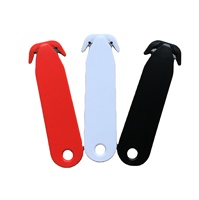 Couteau de poche rétractable portable multifonctionnel, coupe-boîte, ouvre-lettre, porte-clés