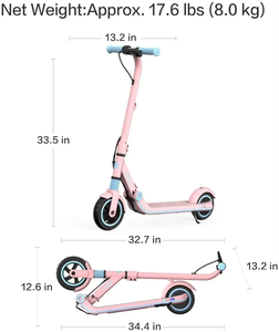 Qualité supérieure pour Ninebot pour Segway E8 Kids Scooter électrique pliant avec mobilité de batterie au lithium pour les trajets urbains - Product Image 4
