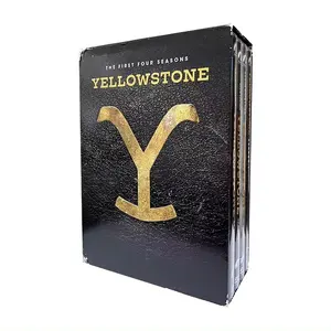 Yellowstone Temporada 1-4 Boxset 17 Discos First Four Seasons 17 DVD Yellowstone