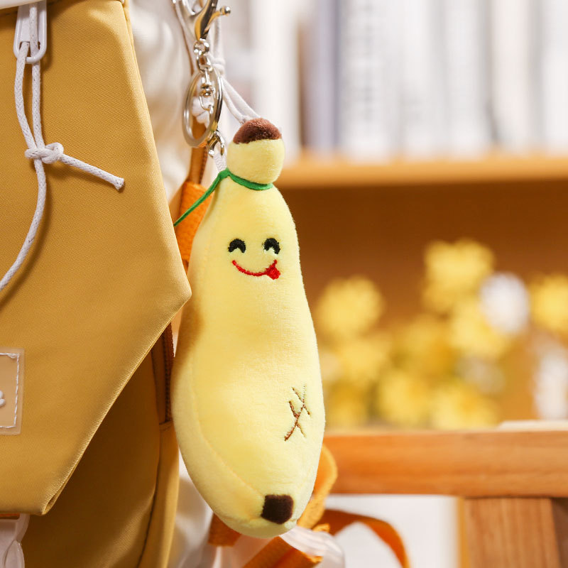 Zitokin Kawaii Cloud Plush Keychain - Adorable 3.5" Fluffy Backpack Charm In White, Blue, Or Pink