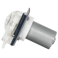 Bomba Peristáltica Mini LEFOO 24V DC 2-270ml/min, Bomba Dosificadora de Líquidos de Precisión para Dispensar Sirope, Bebidas y Sabores en Máquinas de Café