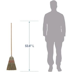 Escobas para Vestíbulos Boardwalk de 53-1/2 Pulgadas, de Fibra Natural de Maíz, 6 por Caja, BWKBR10004 - Product Image 3