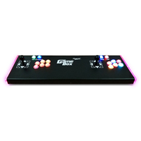 Manette de jeu d'arcade en métal pour 2 joueurs, 10188 jeux en 1, téléchargement WIFI, consoles de jeu de combat