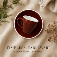 Service à expresso moderne de luxe en porcelaine raffinée avec soucoupe pour latte art, compatible lave-vaisselle, approvisionnement direct usine