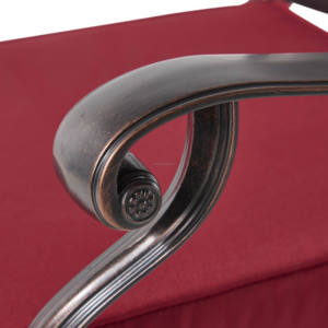 Juego de Mesa y Sillas de Exterior Premium - Aluminio Bronce Resistente a la Intemperie para Patio y Terraza - Product Image 4