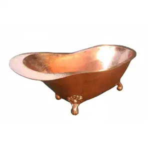 Best Quality Bathroom & Kitchen Accessories Corner Side Copper Bathtub for Adults for Worldwide Supply from India