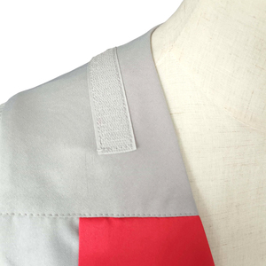 Robe personnalisée UCL Matte Deluxe Fluted UK PHD Grey Academic Graduation Gown & Hood avec manches longues et extrémité fermée - Product Image 4