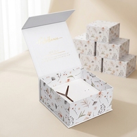 Boîte d'emballage de livre personnalisée avec insert en papier cartonné, taille personnalisée, design imprimé en couleur