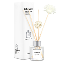 Girlgo-touch — diffuseur de parfum de luxe, liquide, désodorisant, vendu avec des bâtons, bouteille en verre, 45ml